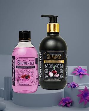 Red Onion & Black Seed Oil Shampoo, With Free Shower Gel