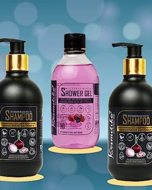 Red Onion & Black Seed Oil Shampoo With Free Shower Gel